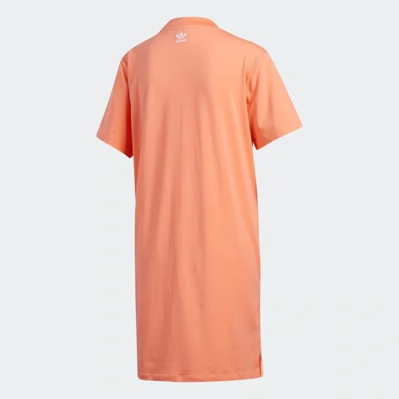 Adidas originals Large logo tee dress orange - Picture 4 of 5